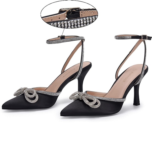 Sparkling Bow Heels - Picture 2 of 5